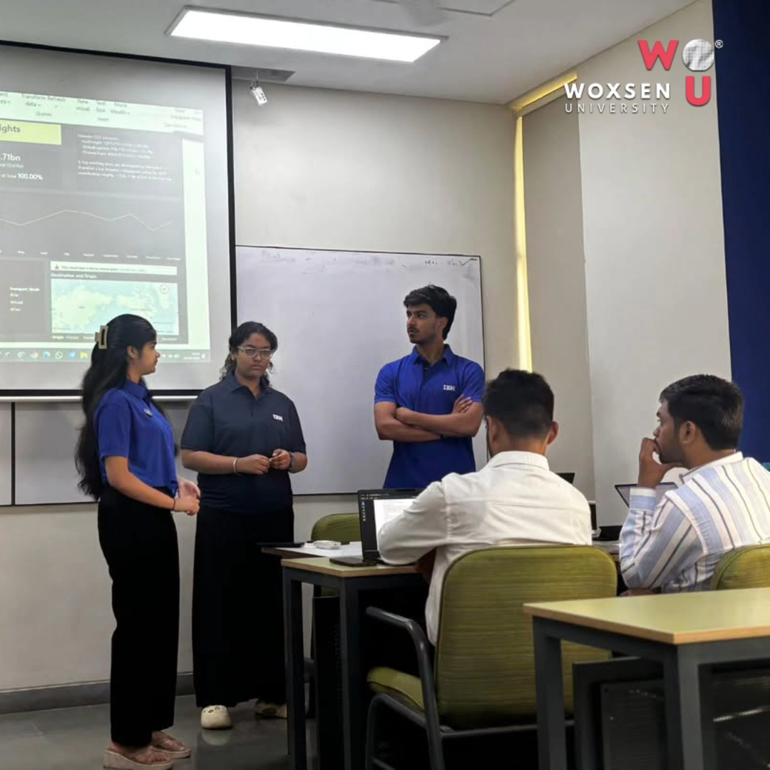 Woxsen Students Shine at IBM National Hackathon